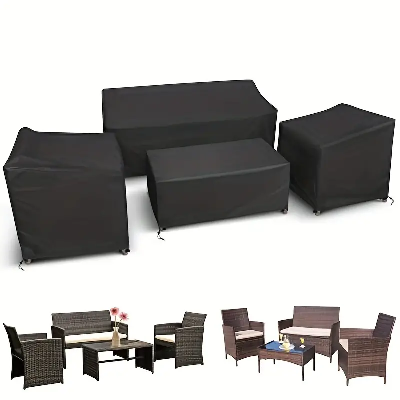 Outdoor Furniture Bali - 4 sztuki / zestaw pokrowców na