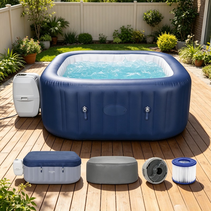 Inflatable Hot Tub - SaluSpa AirJet 4-6 osobowa nadmuchiwana wanna