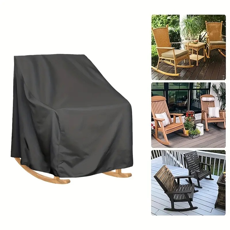 Outdoor Furniture Rocking Chair - Wytrzymały pokrowiec na fotel bujany z