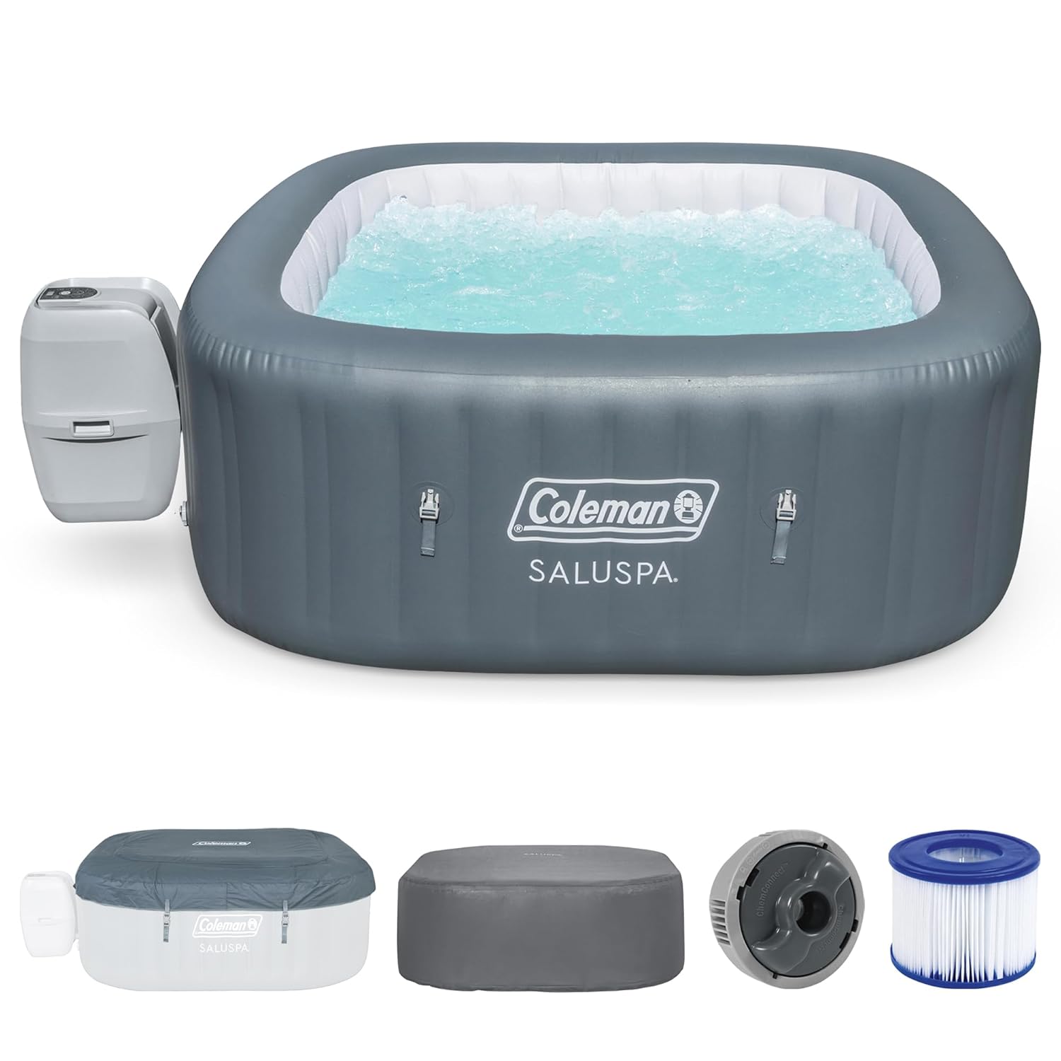 Inflatable Hot Tub - Hawaii AirJet Duża Kwadratowa Nadmuchiwana Wanna