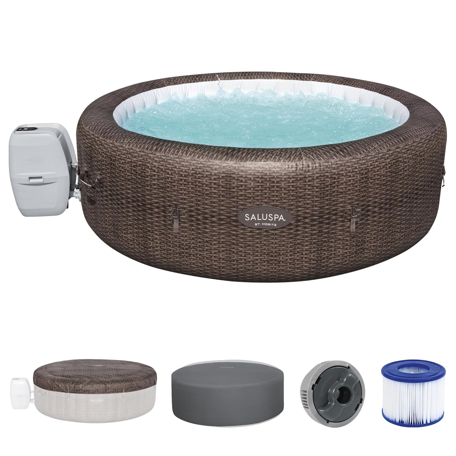 Inflatable Hot Tub - SaluSpa St. Moritz nadmuchiwana wanna z