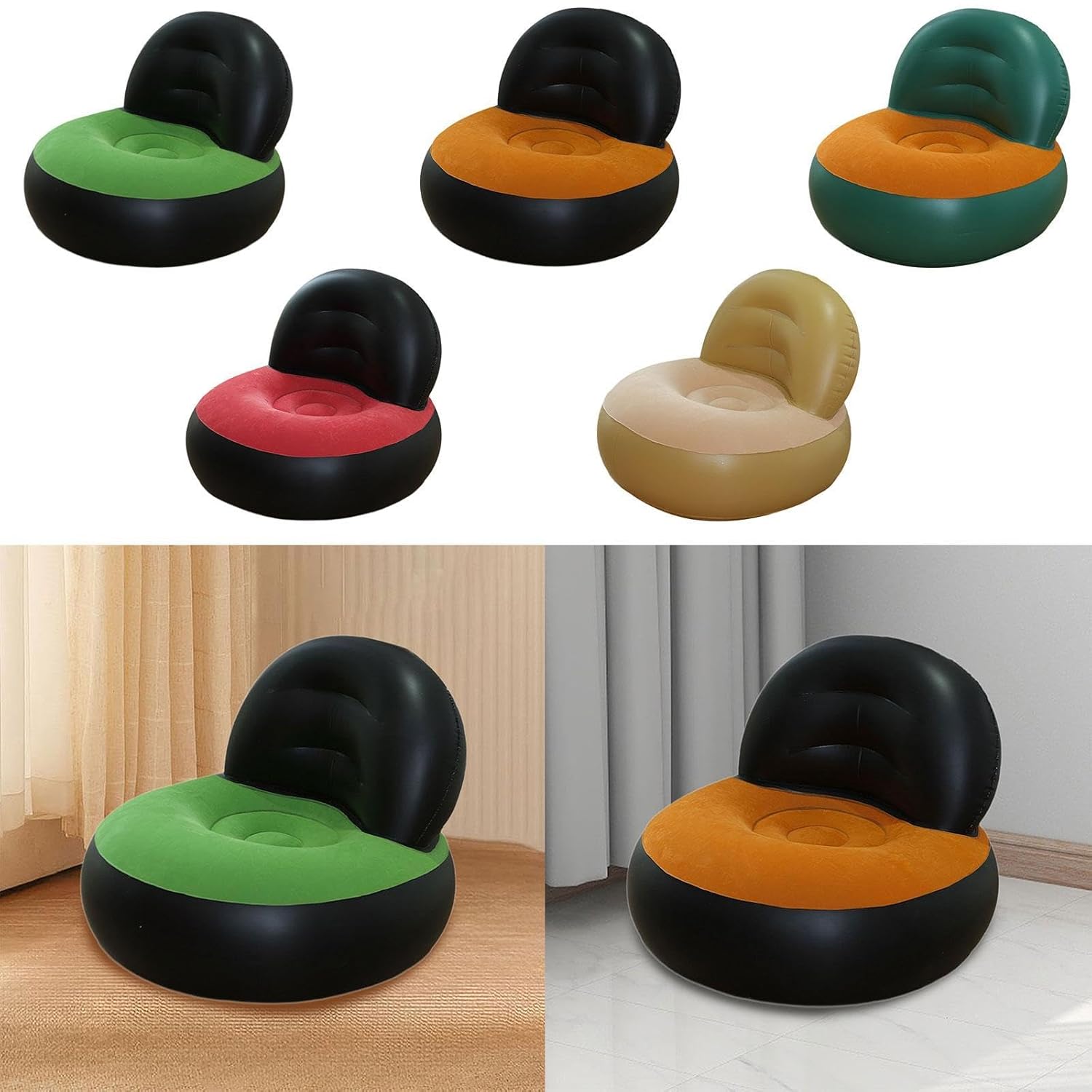 Outdoor Furniture L Shape - Nadmuchiwana sofa PVC w kształcie litery
