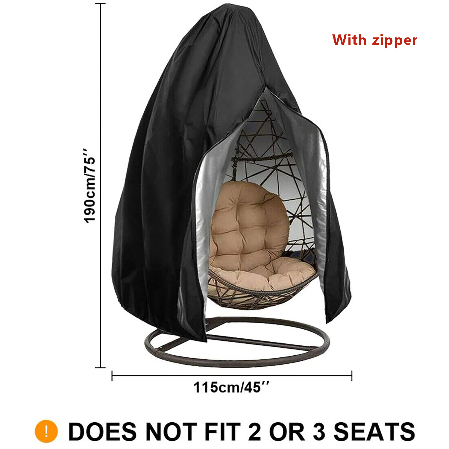 Pokrowiec na wiszące krzesło j – Outdoor Furniture Rocking Chair recenzja i cena