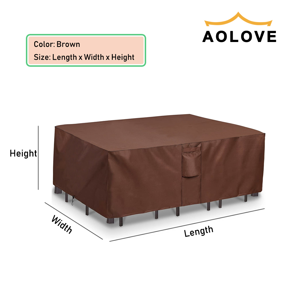 Brązowy 420D HEAVY DUTY zewnęt – Outdoor Furniture Manufacturer recenzja i cena