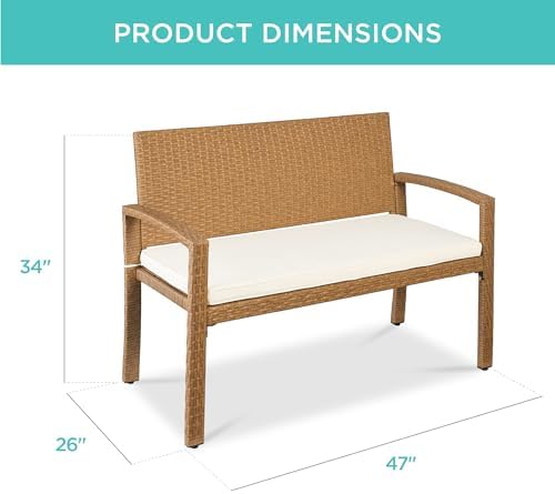 Ławka ogrodowa dwuosobowa z wi – Outdoor Furniture Bench recenzja i cena