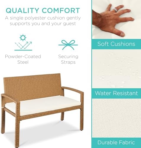 Ławka ogrodowa dwuosobowa z wi – Outdoor Furniture Bench recenzja i cena