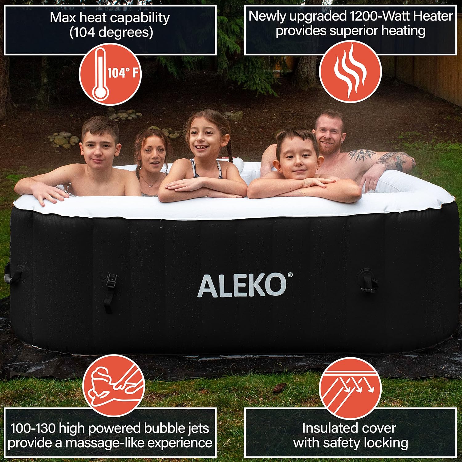 Nadmuchiwana wanna z hydromasa – Inflatable Hot Tub recenzja i cena