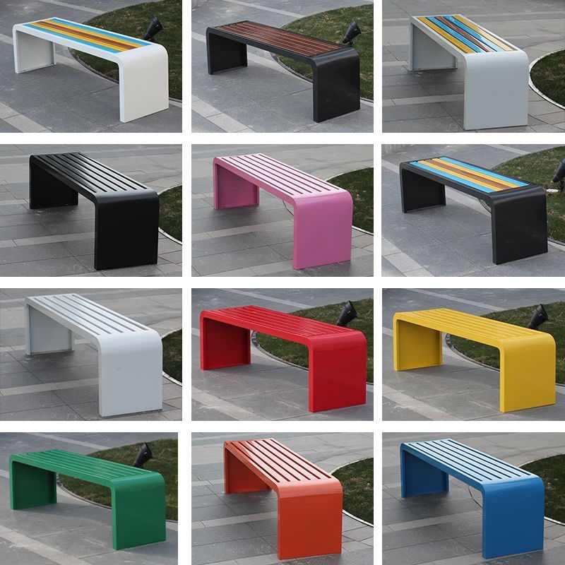 Ławka metalowa z blachy stalow – Outdoor Furniture Bench recenzja i cena