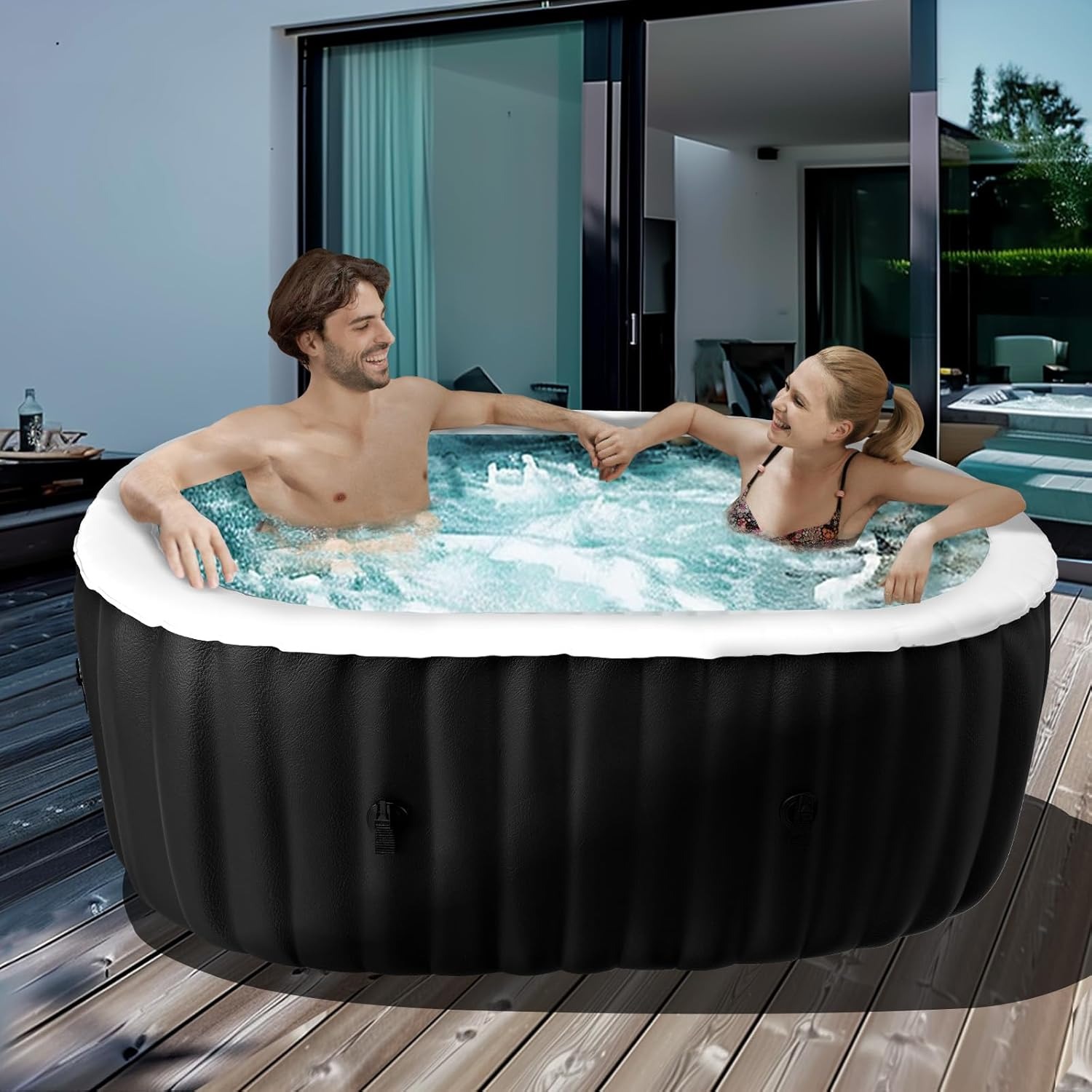 Owalna nadmuchiwana wanna z hy – Inflatable Hot Tub recenzja i cena