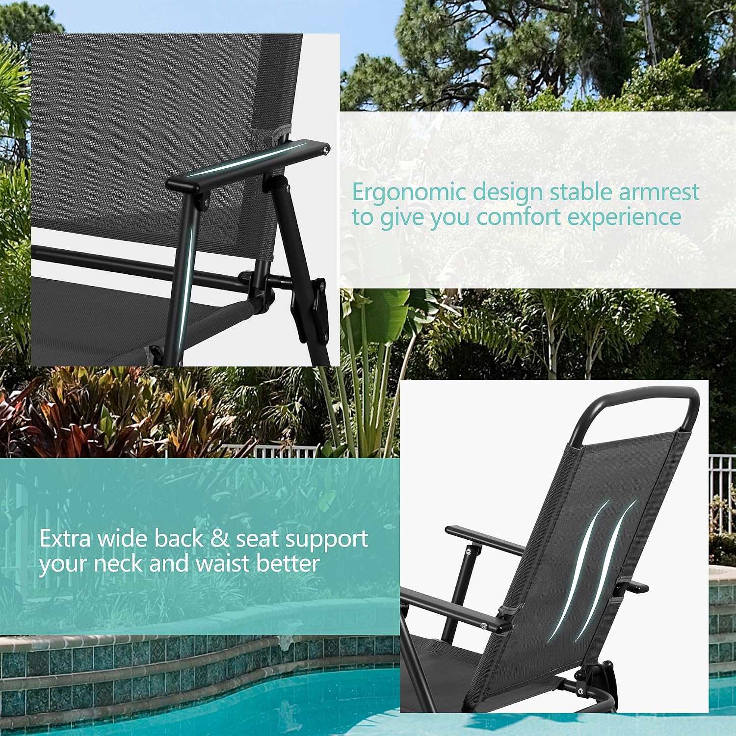 Metalowy zestaw mebli ogrodowy – Outdoor Furniture Bali recenzja i cena