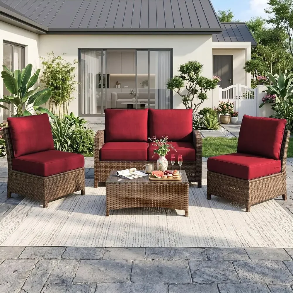 Zestaw poduszek na siedzenia d – Outdoor Furniture Cushions 24 X 24 recenzja i cena