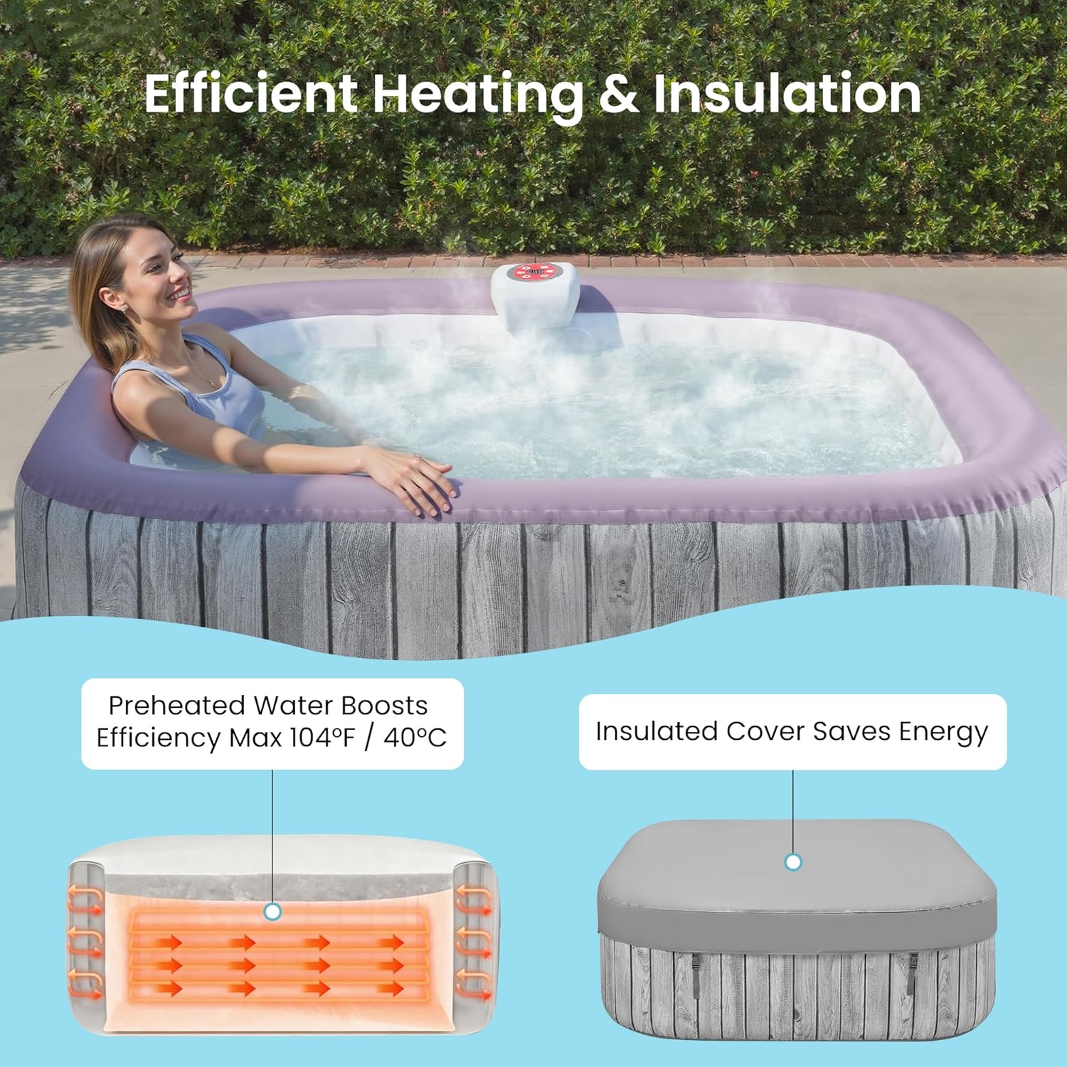 Nadmuchiwana wanna z hydromasa – Inflatable Hot Tub recenzja i cena