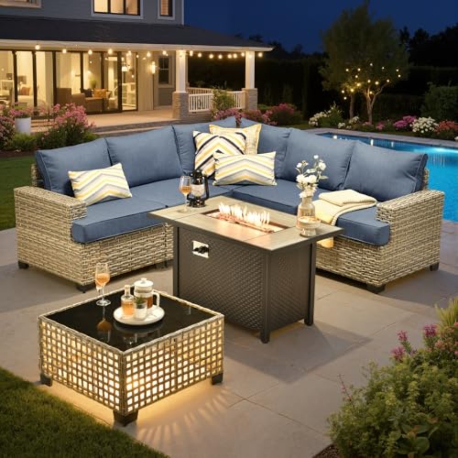 Zestaw mebli ogrodowych typu s – Outdoor Furniture L Shape recenzja i cena