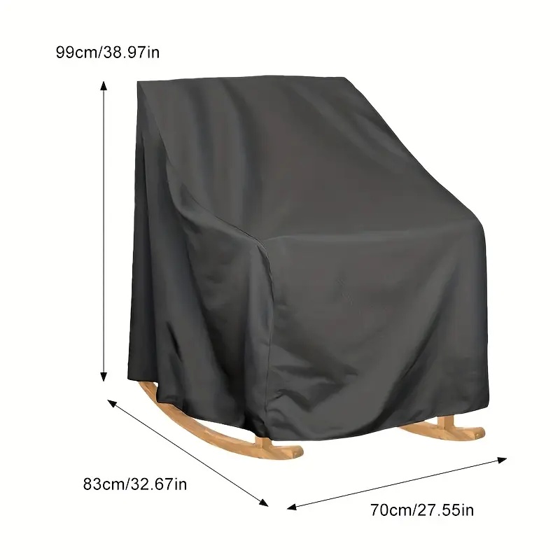 Wytrzymały pokrowiec na fotel  – Outdoor Furniture Rocking Chair recenzja i cena