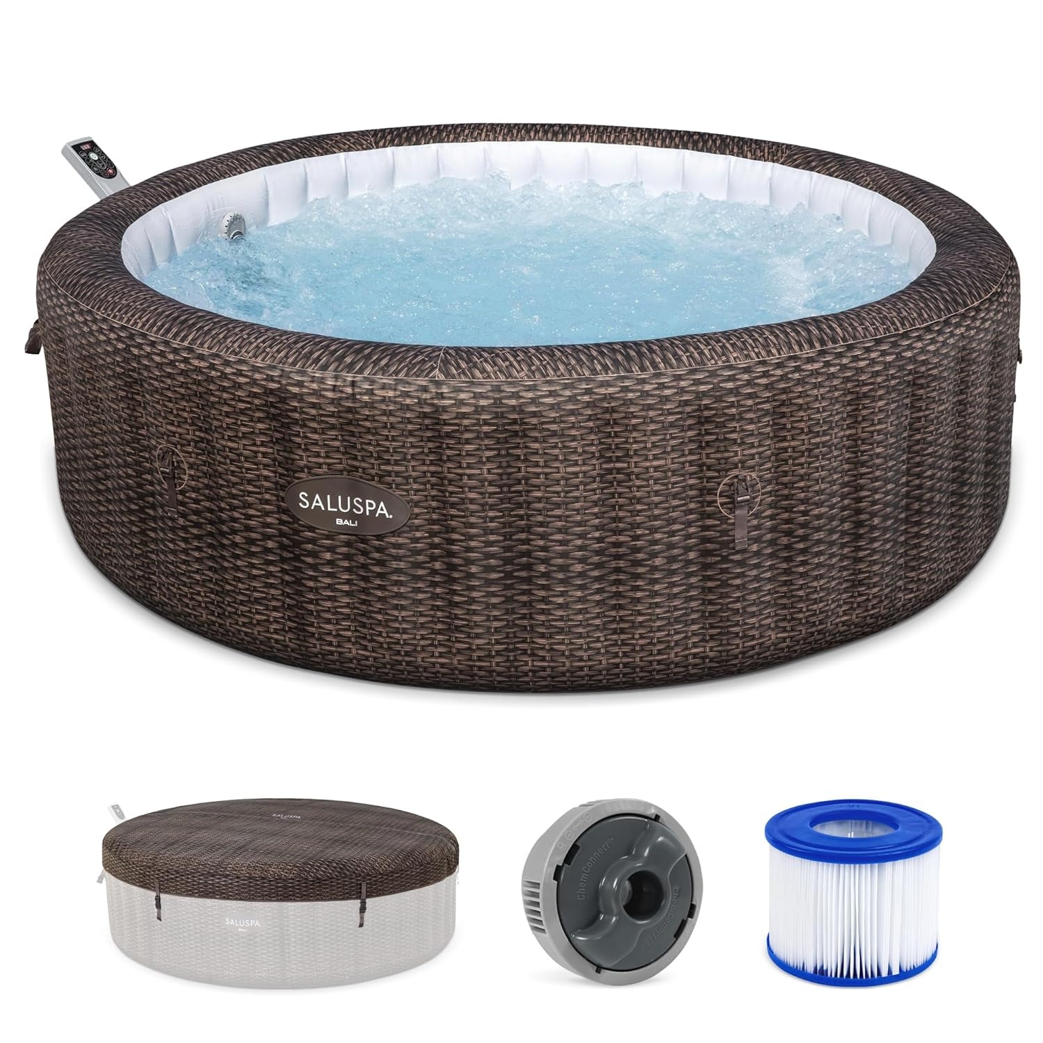 Okrągła dmuchana wanna z hydro – Inflatable Hot Tub recenzja i cena