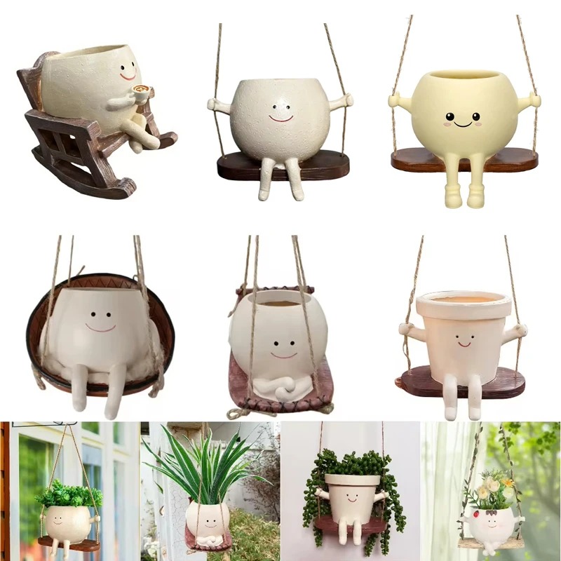 Kreatywna doniczka w kształcie – Outdoor Furniture Rocking Chair recenzja i cena