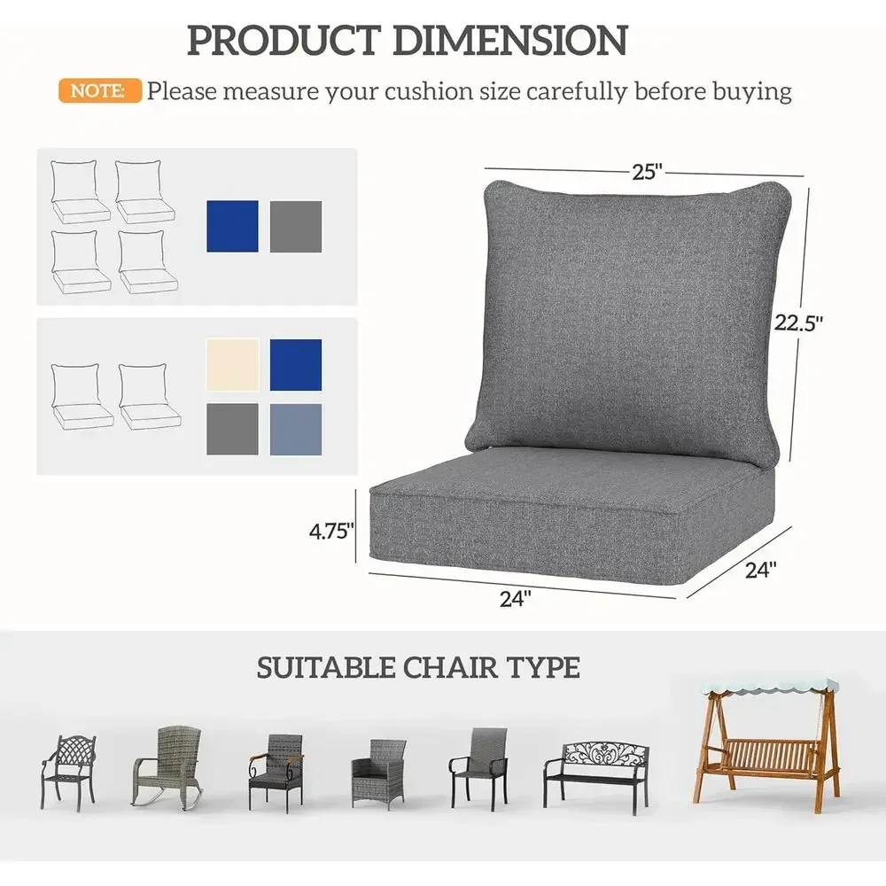 Odporne na warunki atmosferycz – Outdoor Furniture Cushions 24 X 24 recenzja i cena