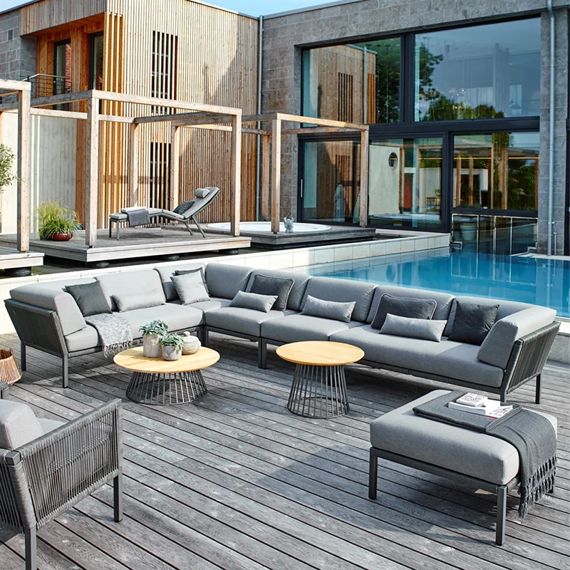 Nowy narożny zestaw mebli ogro – Outdoor Furniture L Shape recenzja i cena