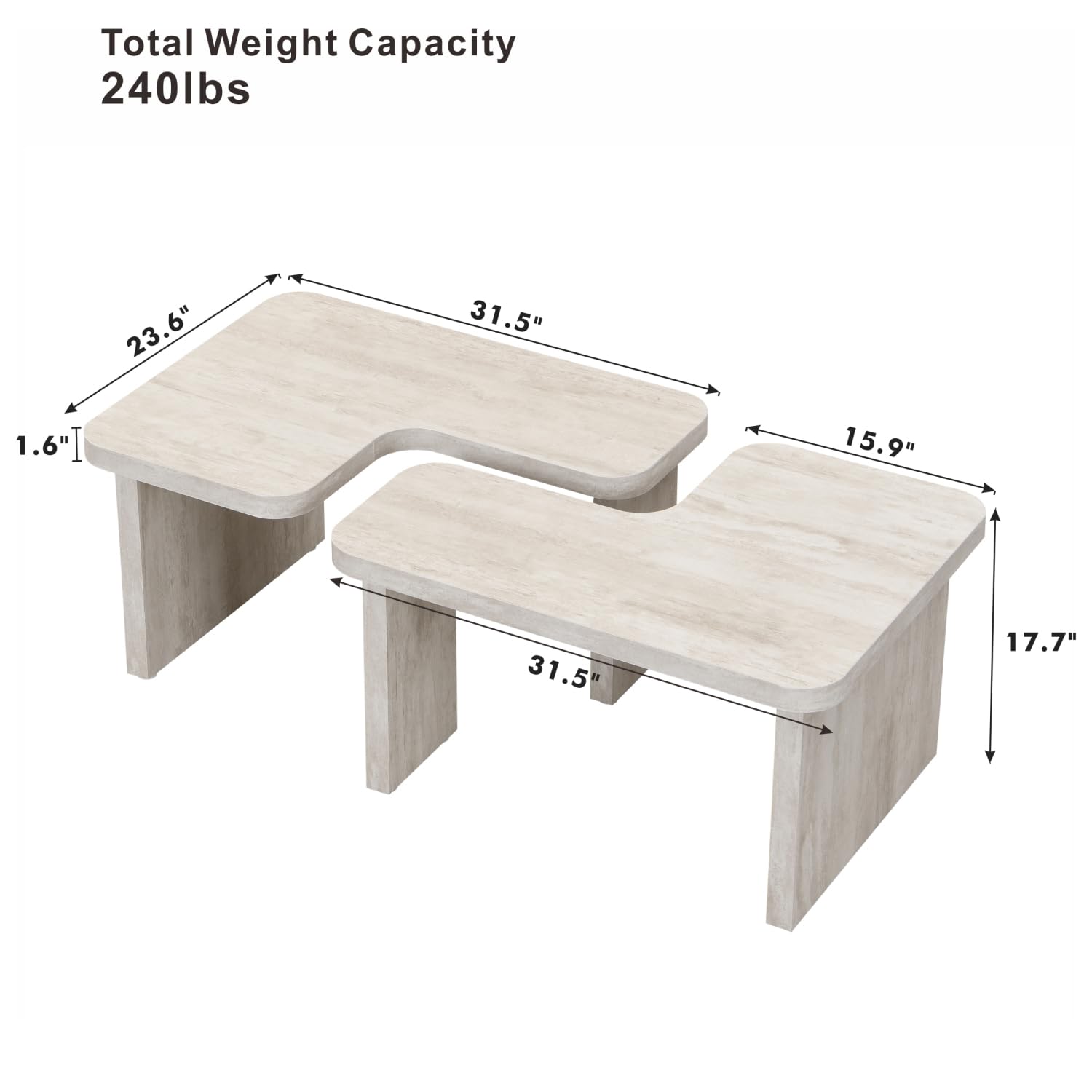 Prostokątny, rozkładany drewni – Outdoor Furniture L Shape recenzja i cena