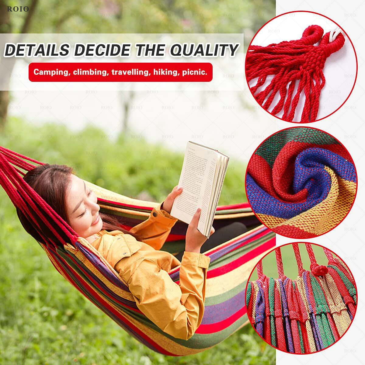 Hamak Kempingowy z Grubego, Wy – Outdoor Furniture Rocking Chair recenzja i cena