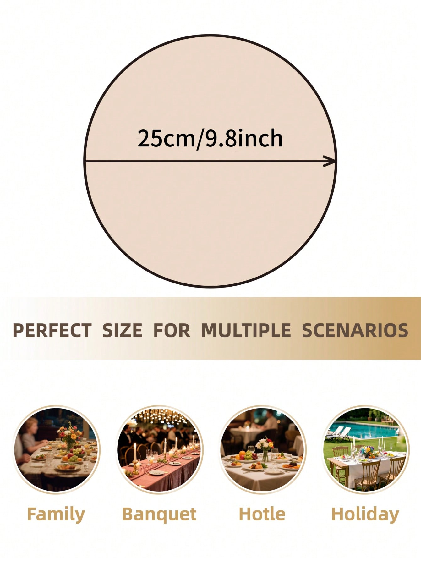 1/2/4/6 szt. Podkładki na stół – Outdoor Furniture Dining recenzja i cena