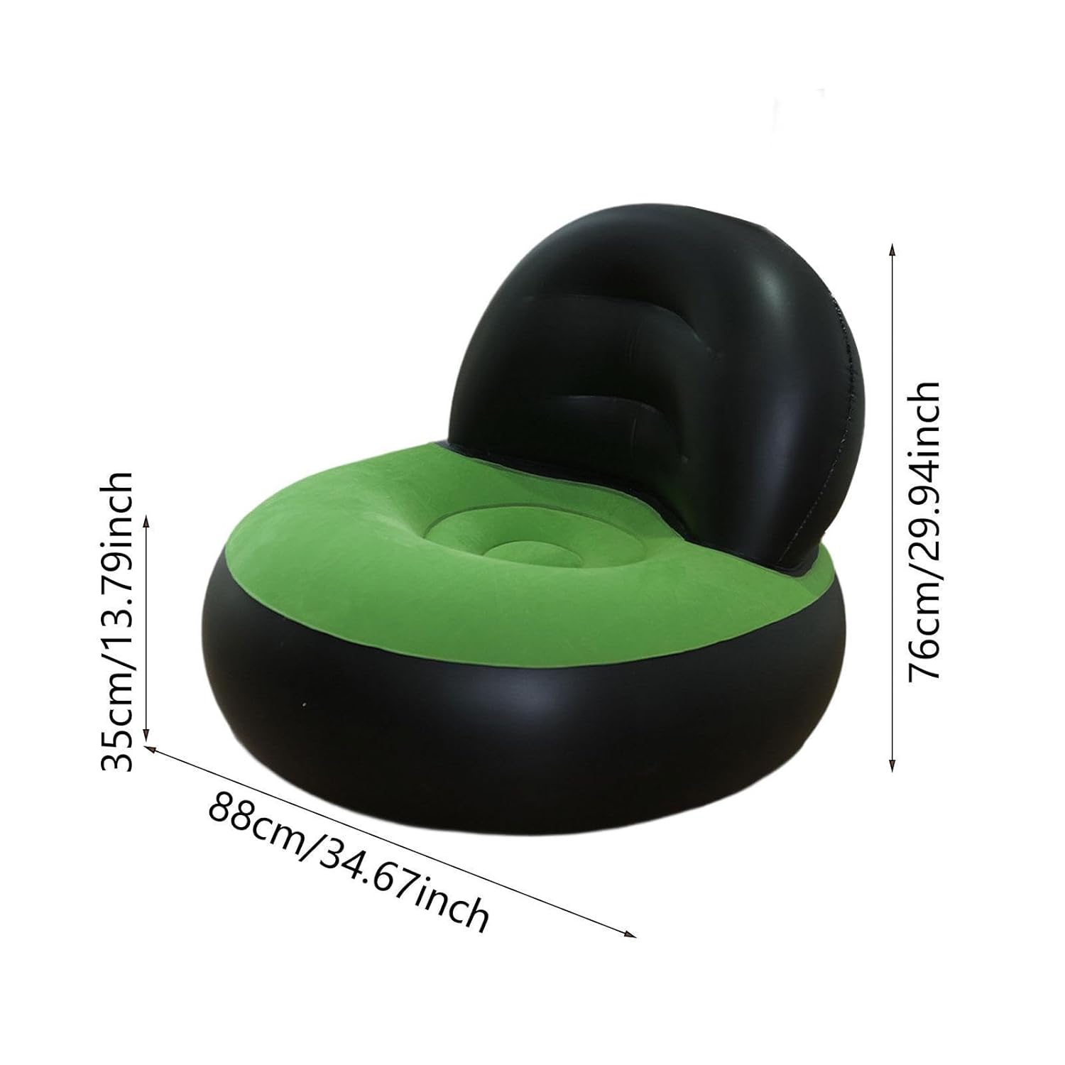 Nadmuchiwana sofa PVC w kształ – Outdoor Furniture L Shape recenzja i cena