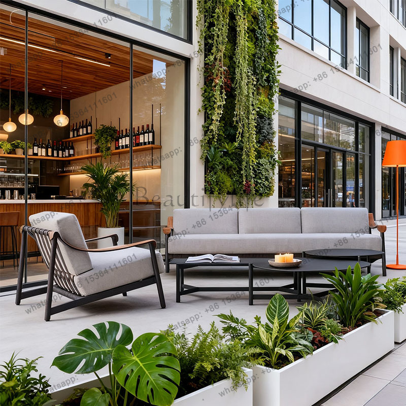 Zestawy mebli ogrodowych LJY N – Outdoor Furniture No Cushions recenzja i cena