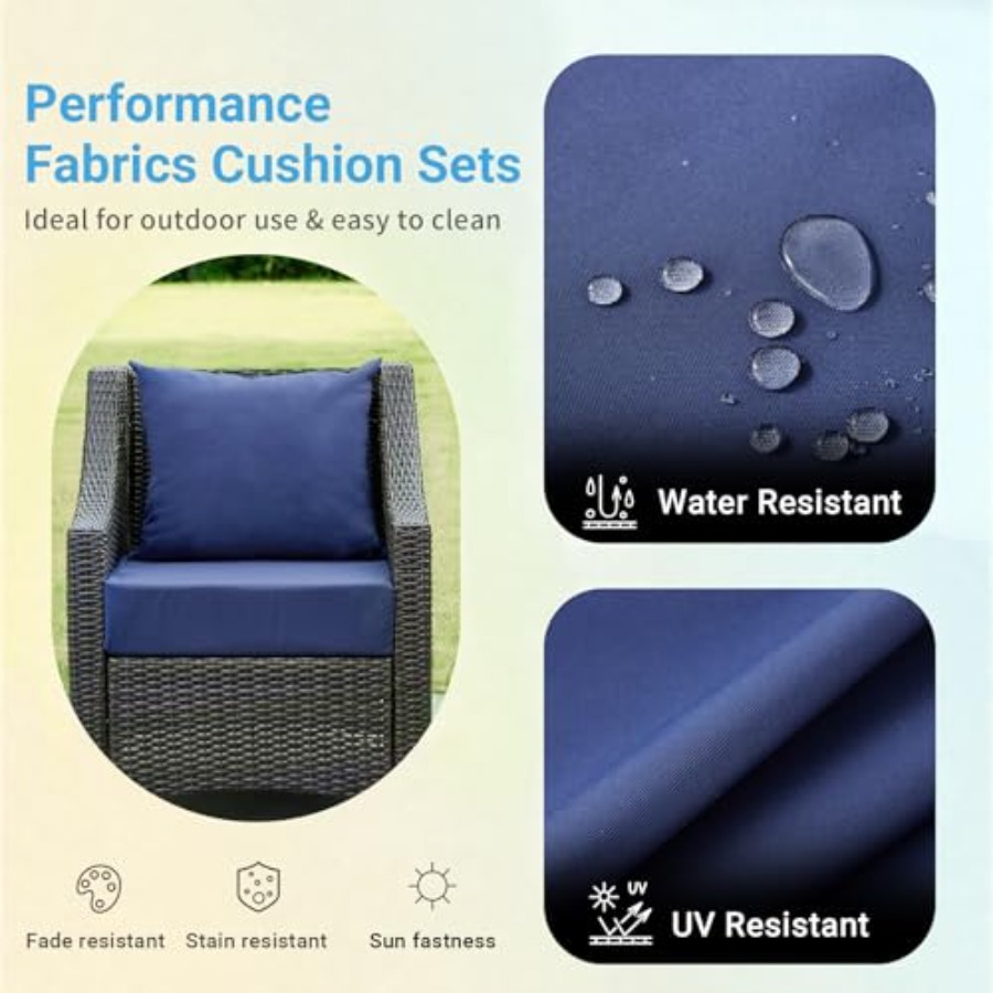 Poduszki na meble ogrodowe, ze – Outdoor Furniture Cushions 24 X 24 recenzja i cena