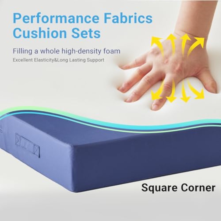 Poduszki na meble ogrodowe, ze – Outdoor Furniture Cushions 24 X 24 recenzja i cena