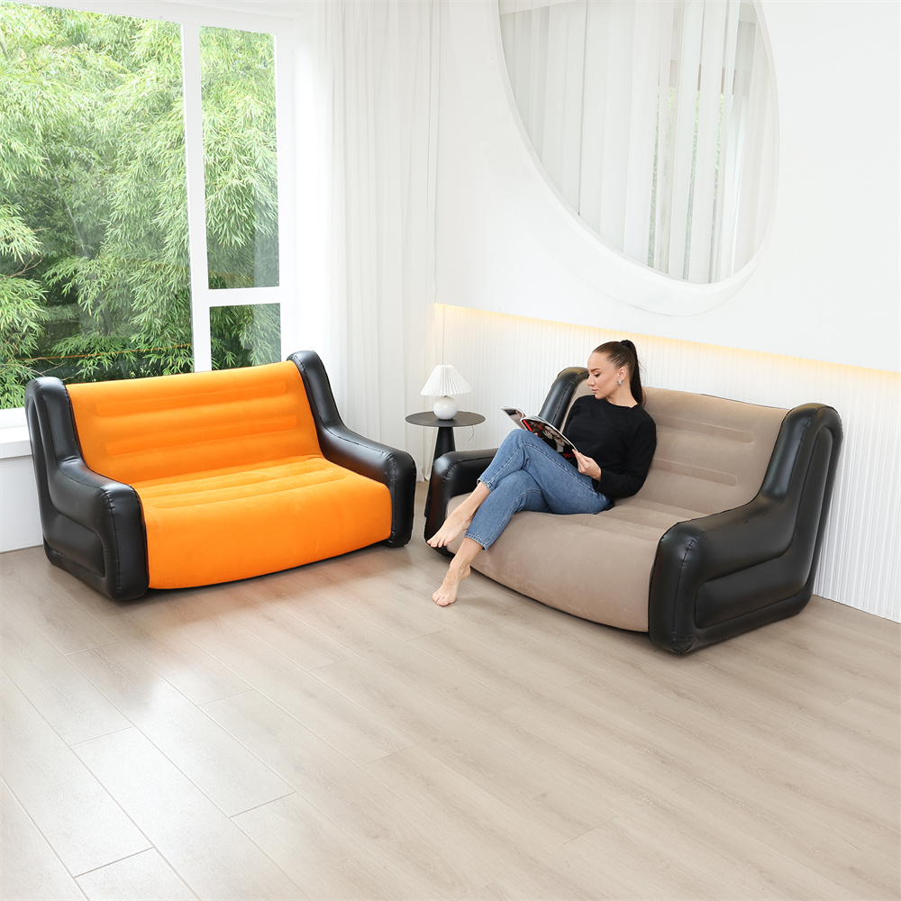 Składana leniwa sofa, dmuchany – Outdoor Furniture Bench recenzja i cena