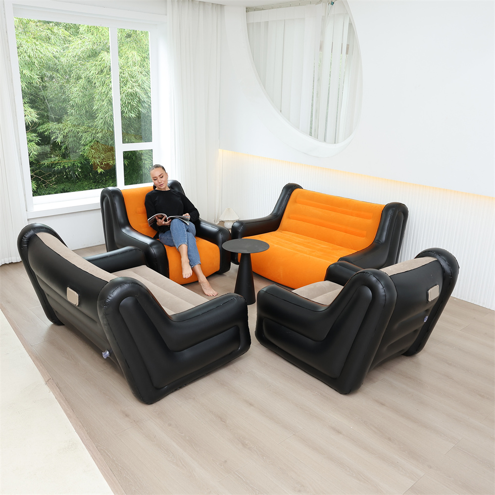 Składana leniwa sofa, dmuchany – Outdoor Furniture Bench recenzja i cena