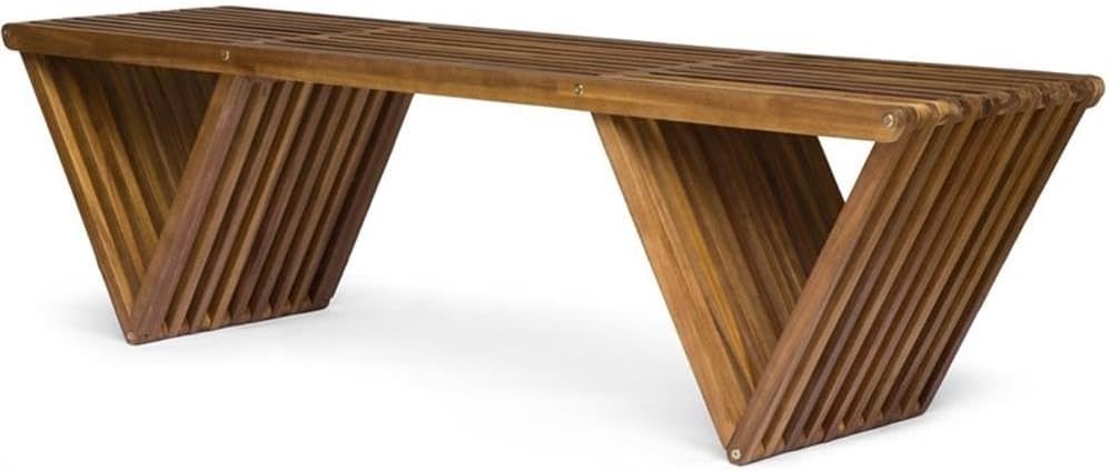 Ławka z drewna akacjowego z wy – Outdoor Furniture Bench recenzja i cena